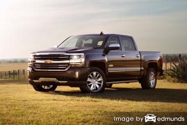 Insurance rates Chevy Silverado in New Orleans