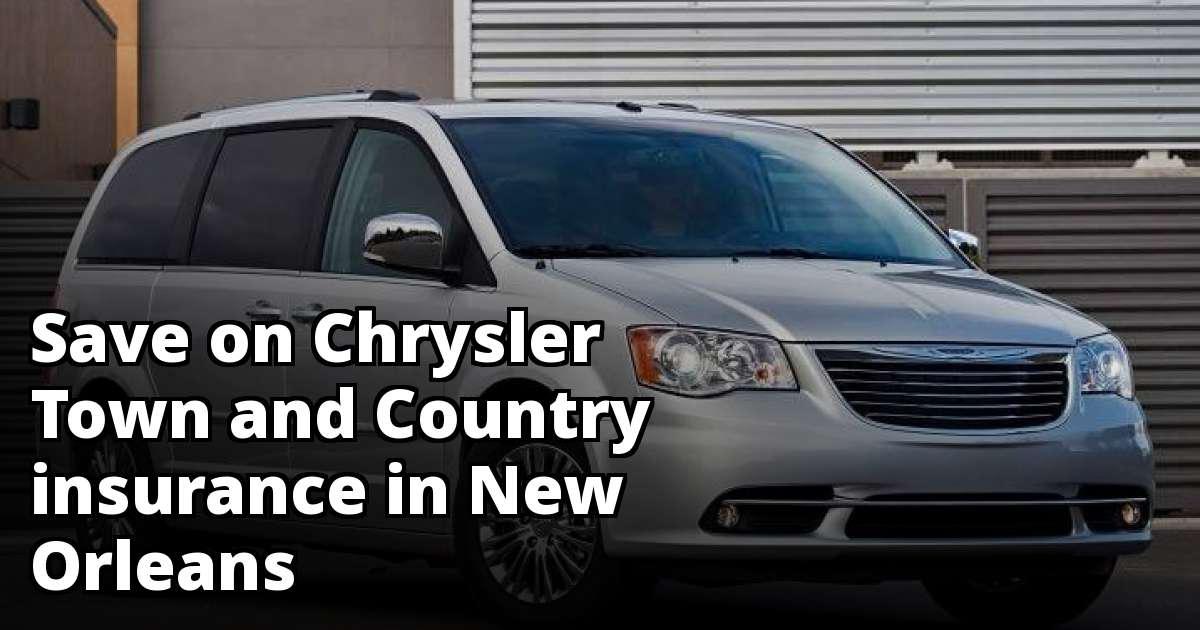 Compare Chrysler Town and Country Insurance Quotes in New